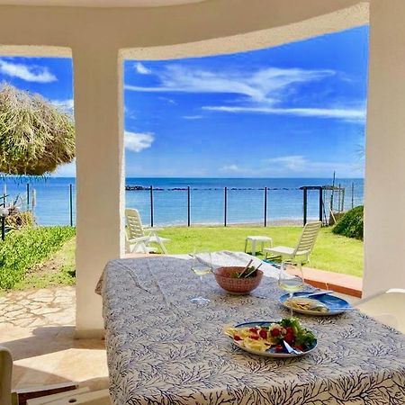 Paradise Beachfront Villa, Porto Columbu, Sardinia Porto Columbu - Perd'E Sali Exterior foto